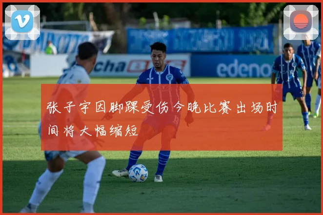 张子宇因脚踝受伤今晚比赛出场时间将大幅缩短